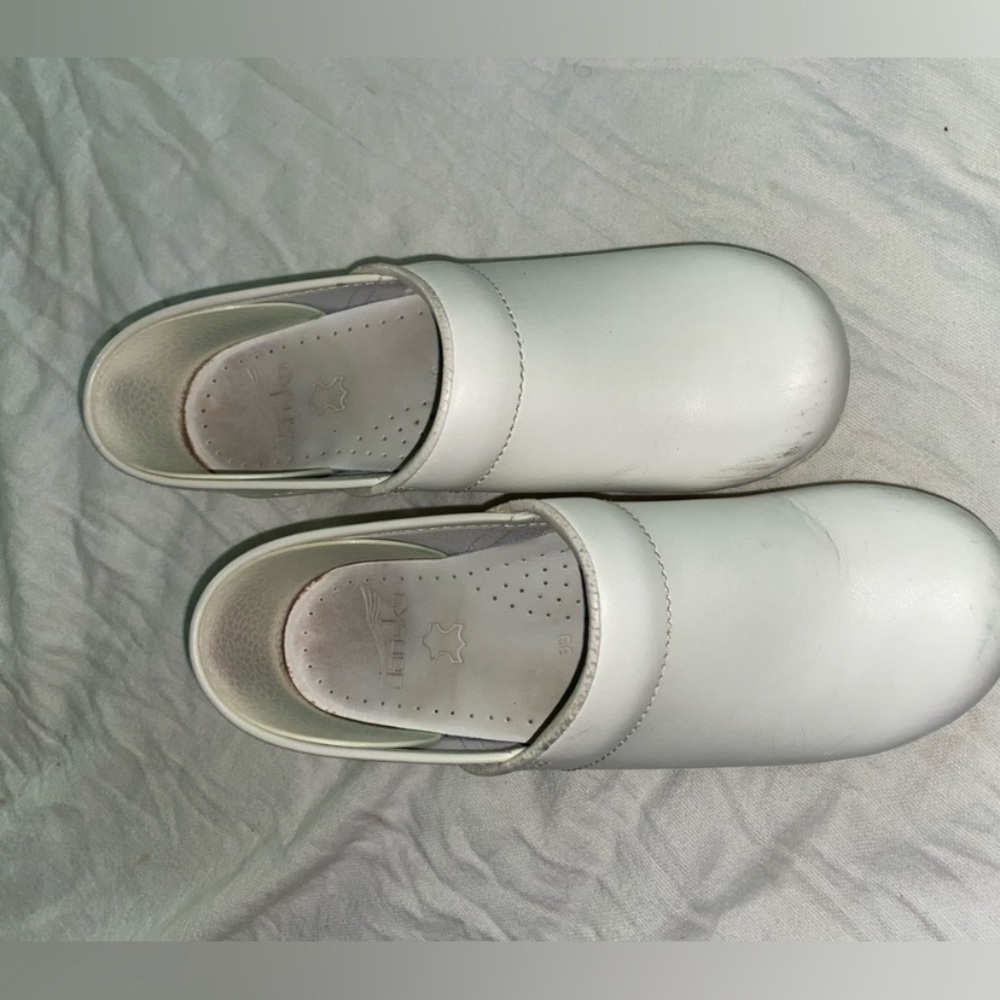 Dansko White Mules & Clogs women size 38